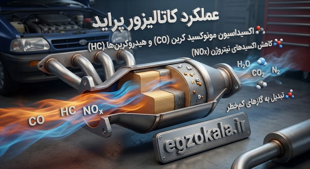 عملکرد کاتالیزور پراید
